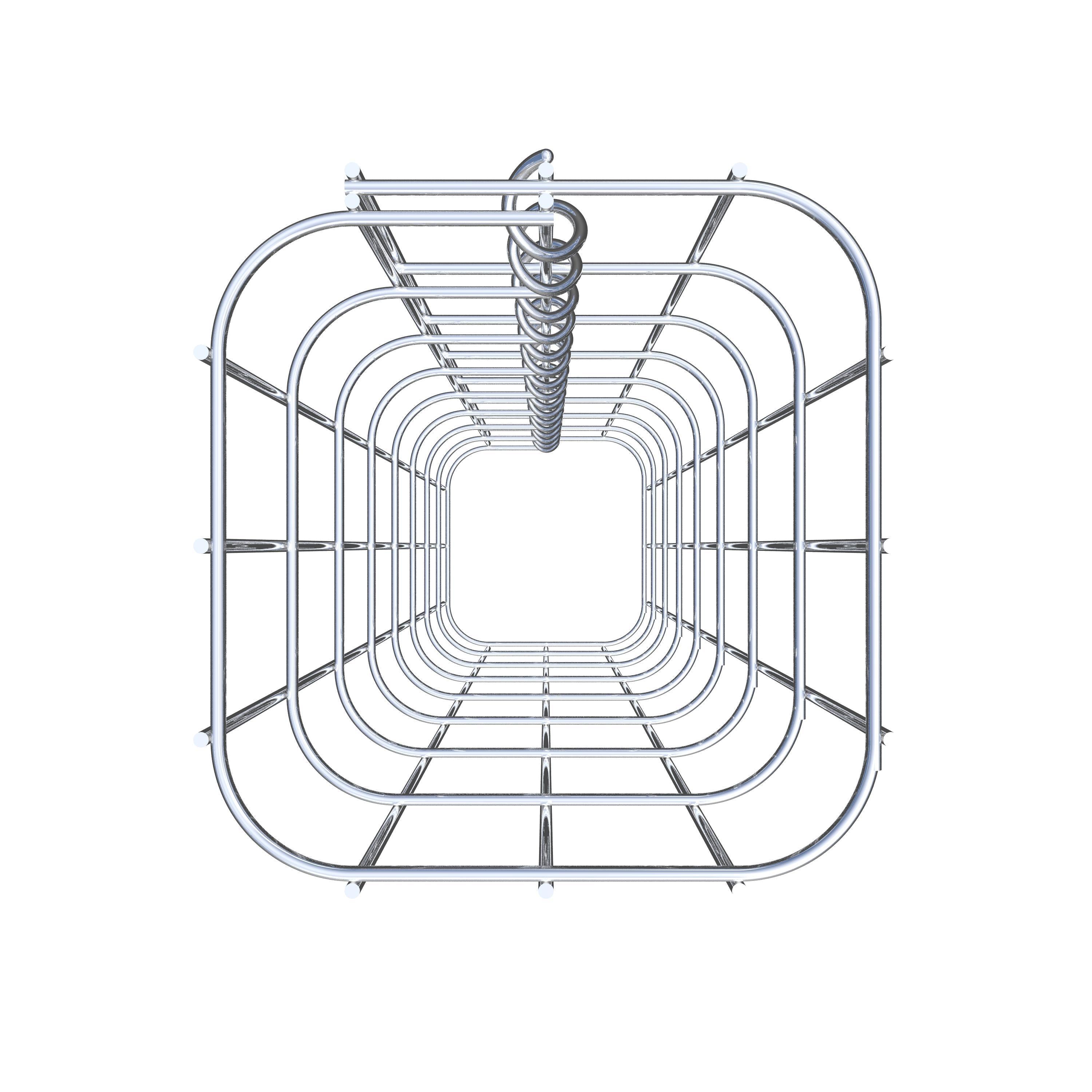 Gabionpelare fyrkant 17 cm x 17 cm, 80 cm höjd, MW 5 cm x 10 cm