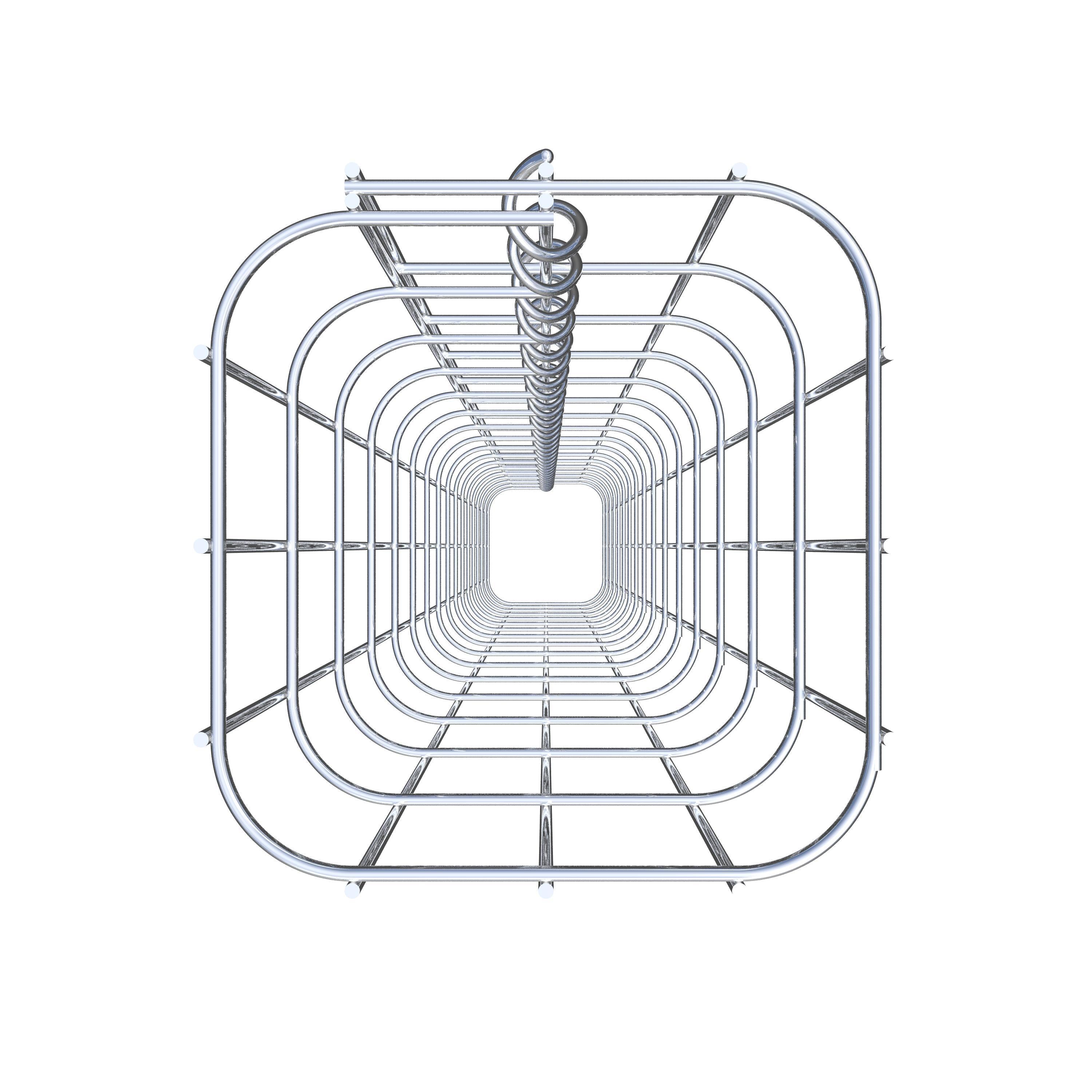 Gabionpelare fyrkant 17 cm x 17 cm, 160 cm höjd, MW 5 cm x 10 cm