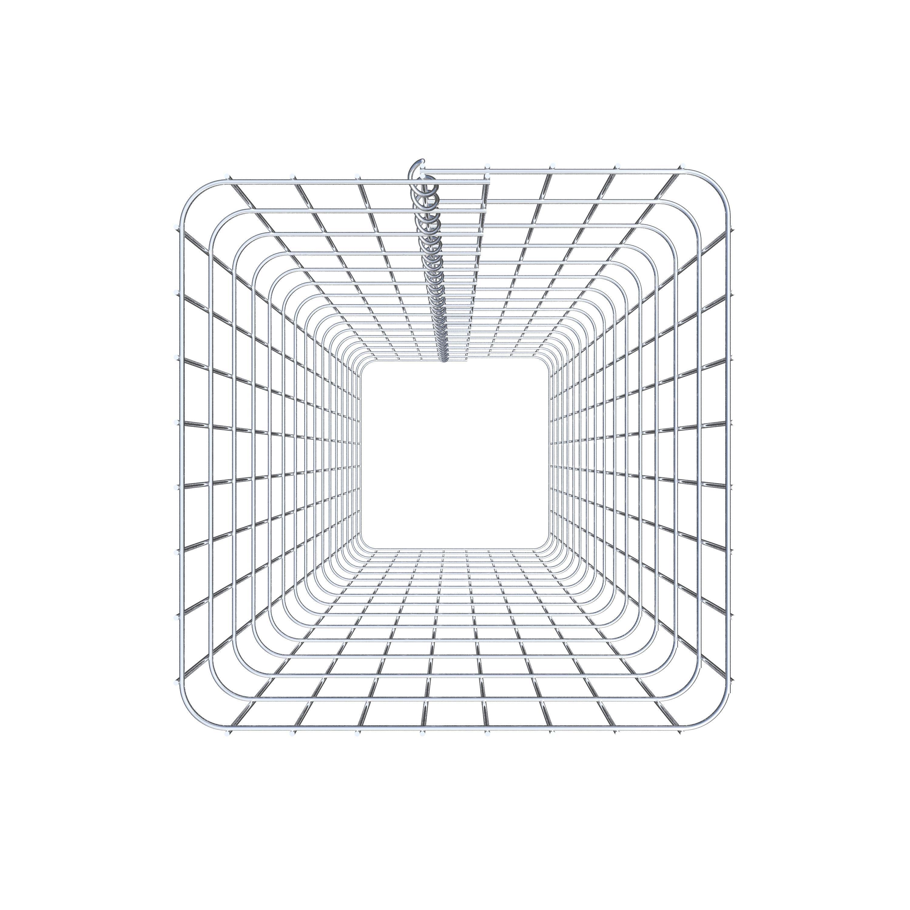 Gabionpelare fyrkantig 42 cm x 42 cm, 160 cm höjd, MW 5 cm x 10 cm