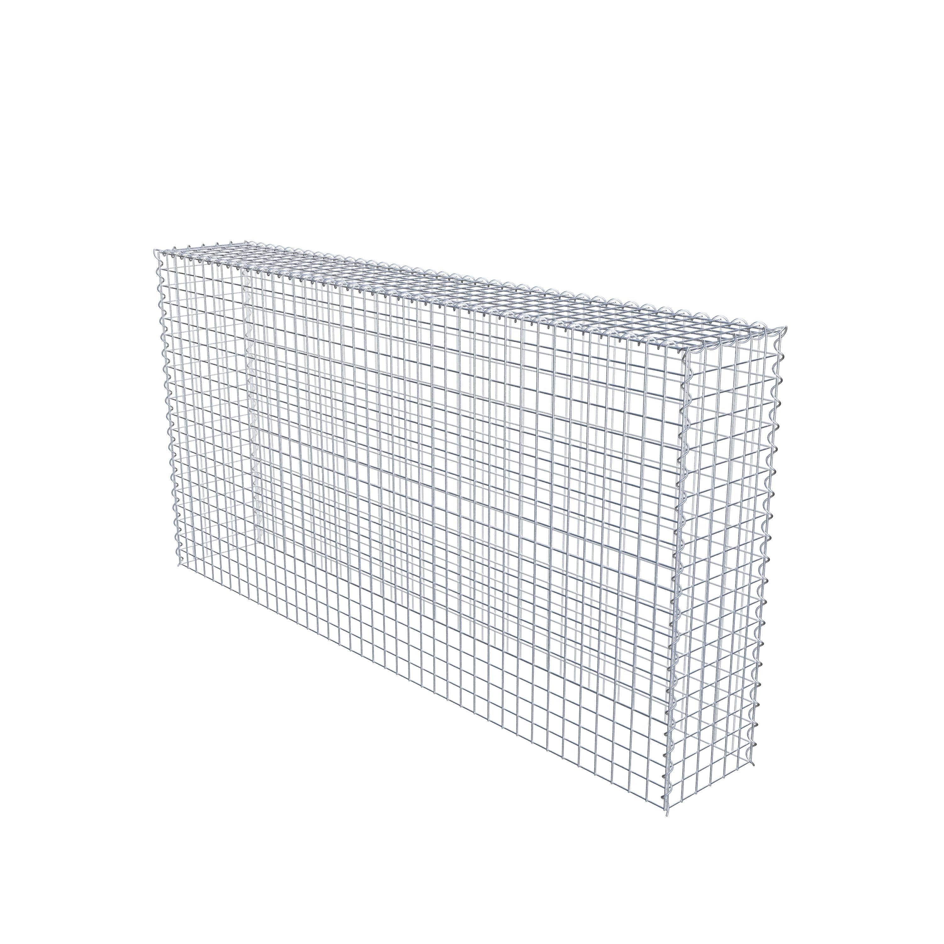 Påväxt gabion typ 3 200 cm x 100 cm x 30 cm (L x H x D), maskstorlek 5 cm x 5 cm, spiral