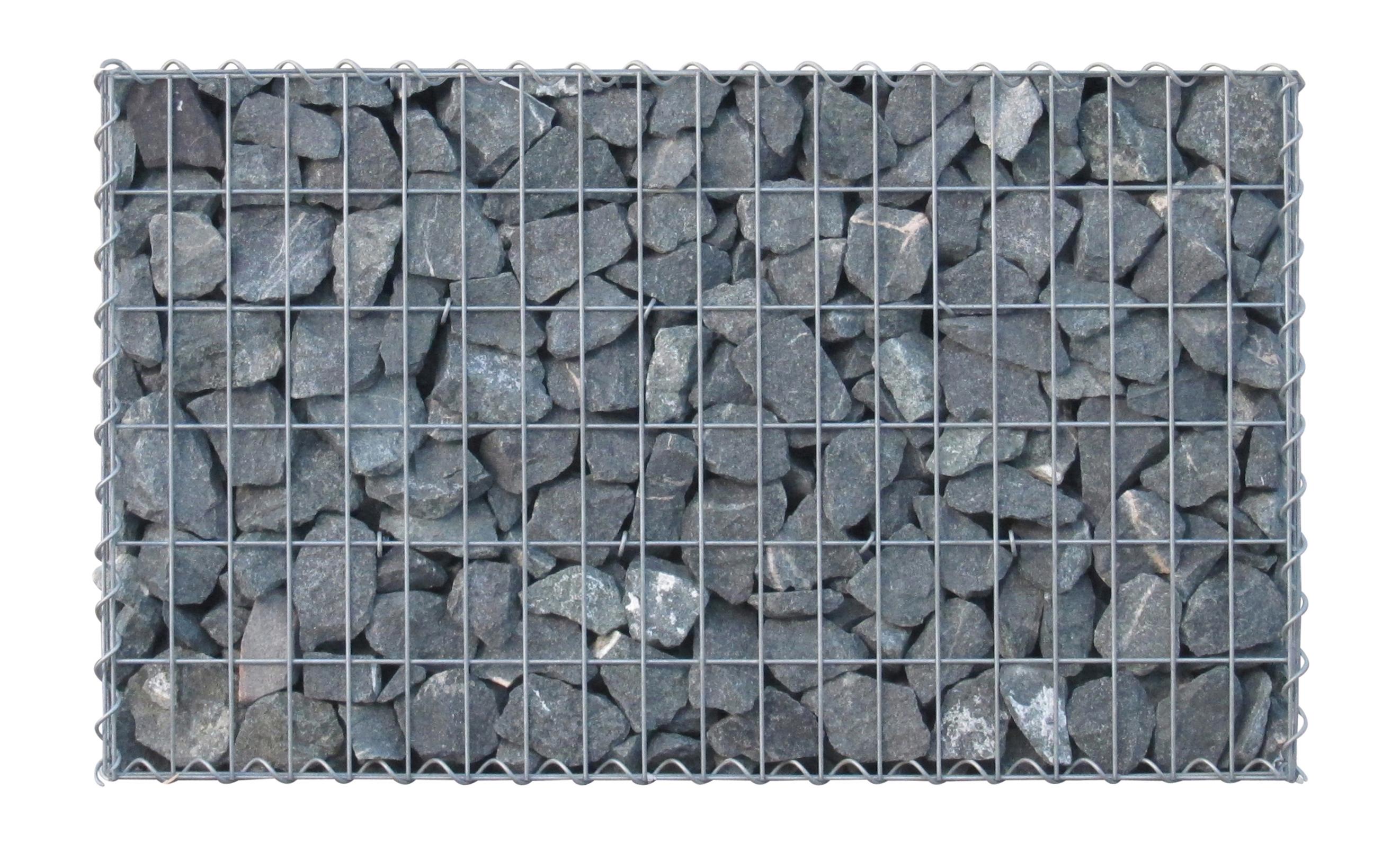 Gabion 100 cm x 60 cm x 30 cm (L x H x D), maskstorlek 5 cm x 10 cm, spiral