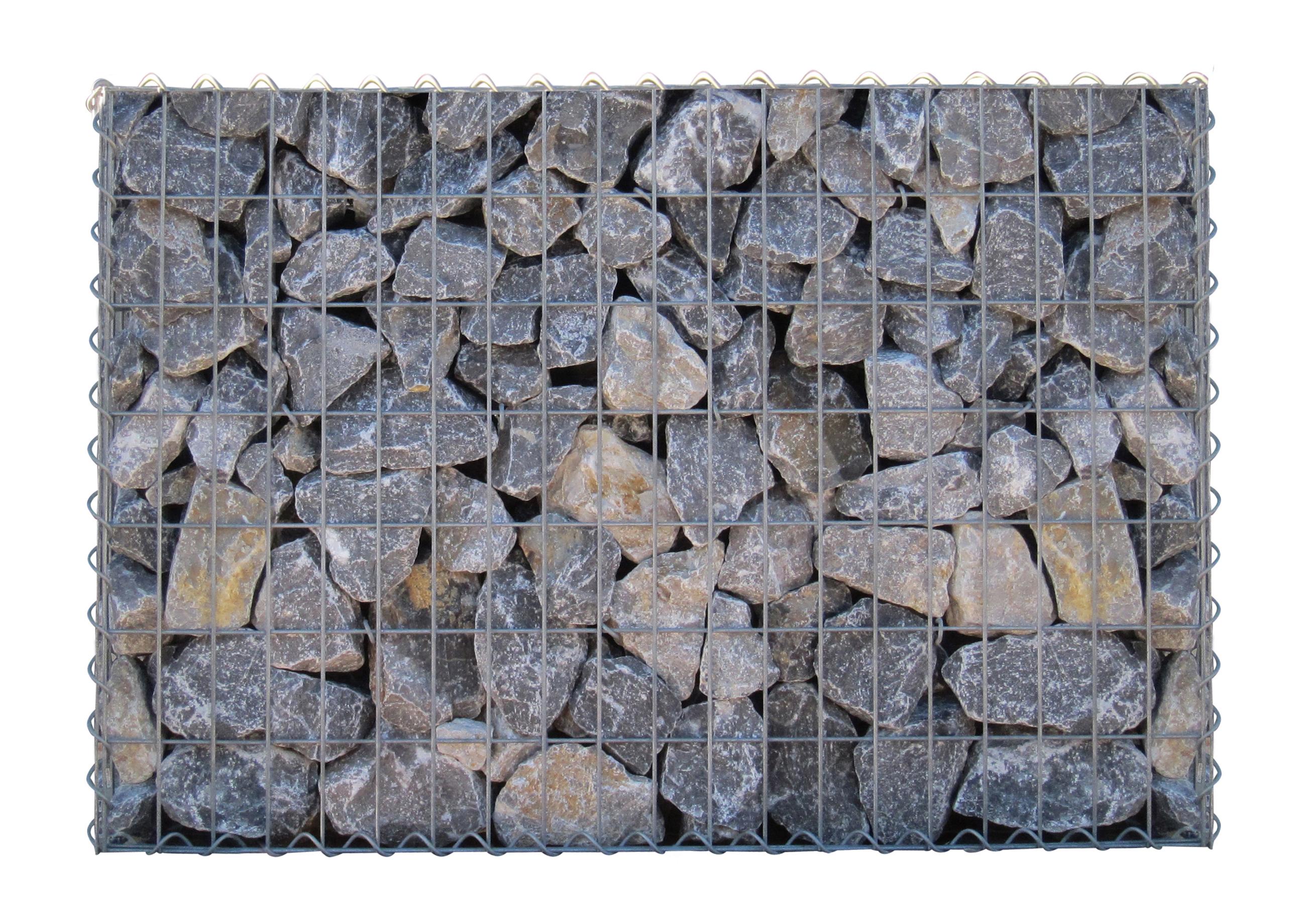 Gabion 100 cm x 70 cm x 30 cm (L x H x D), maskstorlek 5 cm x 10 cm, spiral