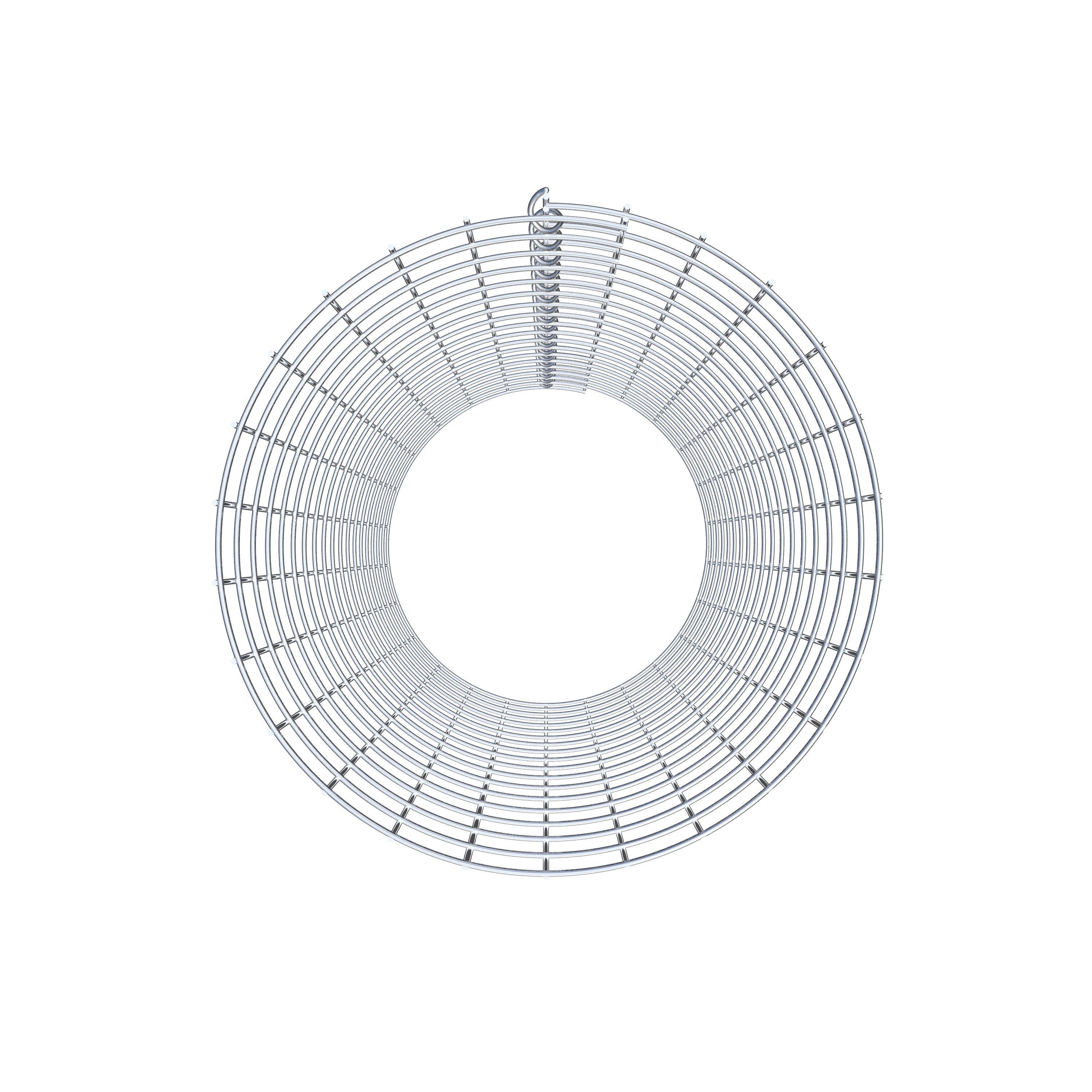 Gabionpelare diameter 42 cm MW 5 x 5 cm rund