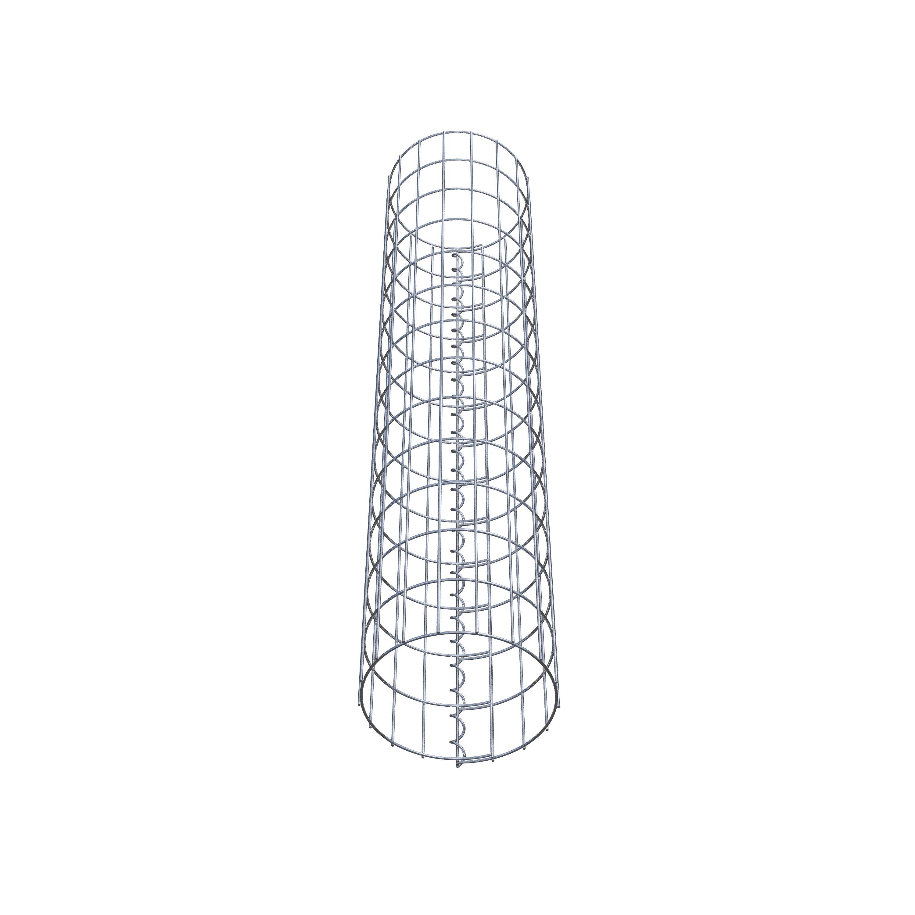 Gabionpelare diameter 27 cm, MV 5 x 10 cm rund