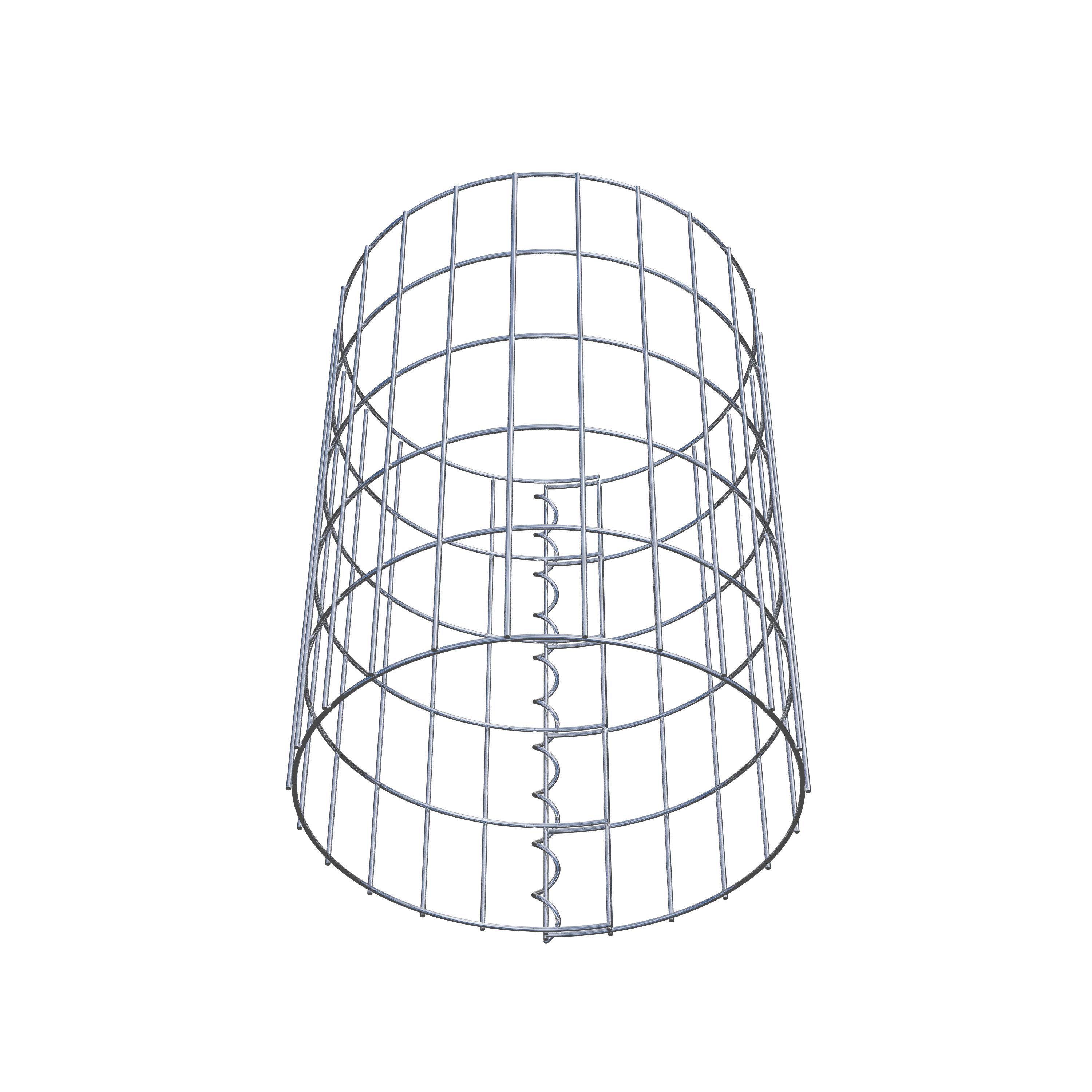 Gabionpelare diameter 37 cm, MV 5 x 10 cm rund