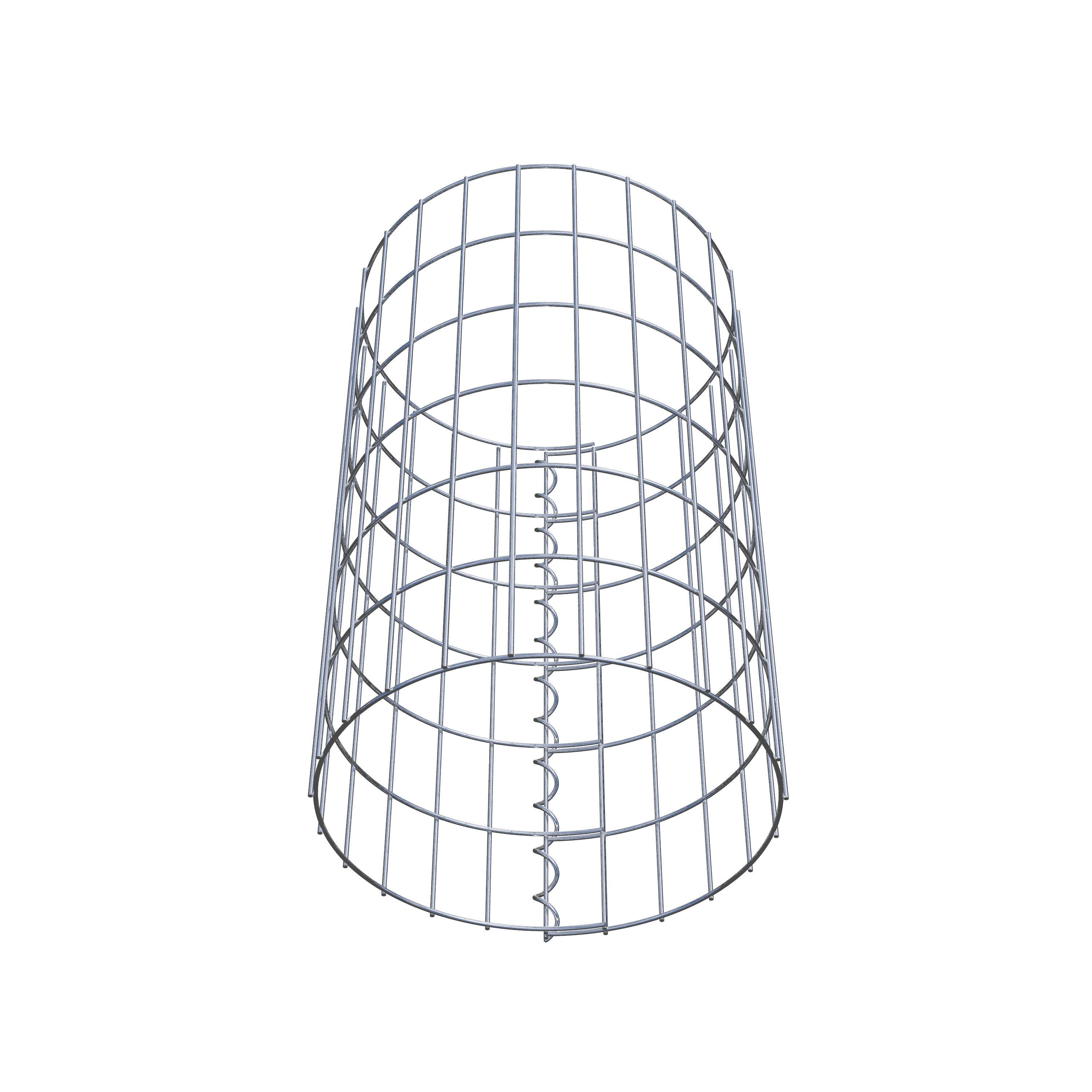 Gabionpelare diameter 37 cm, MV 5 x 10 cm rund