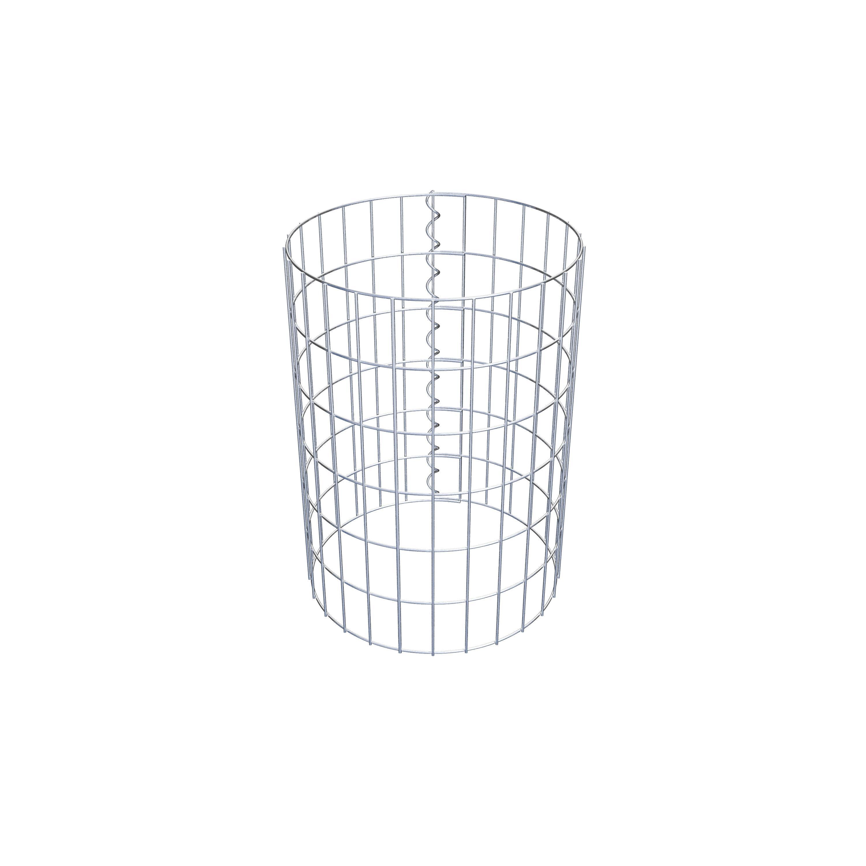 Gabionpelare diameter 42 cm, MW 5 x 10 cm rund