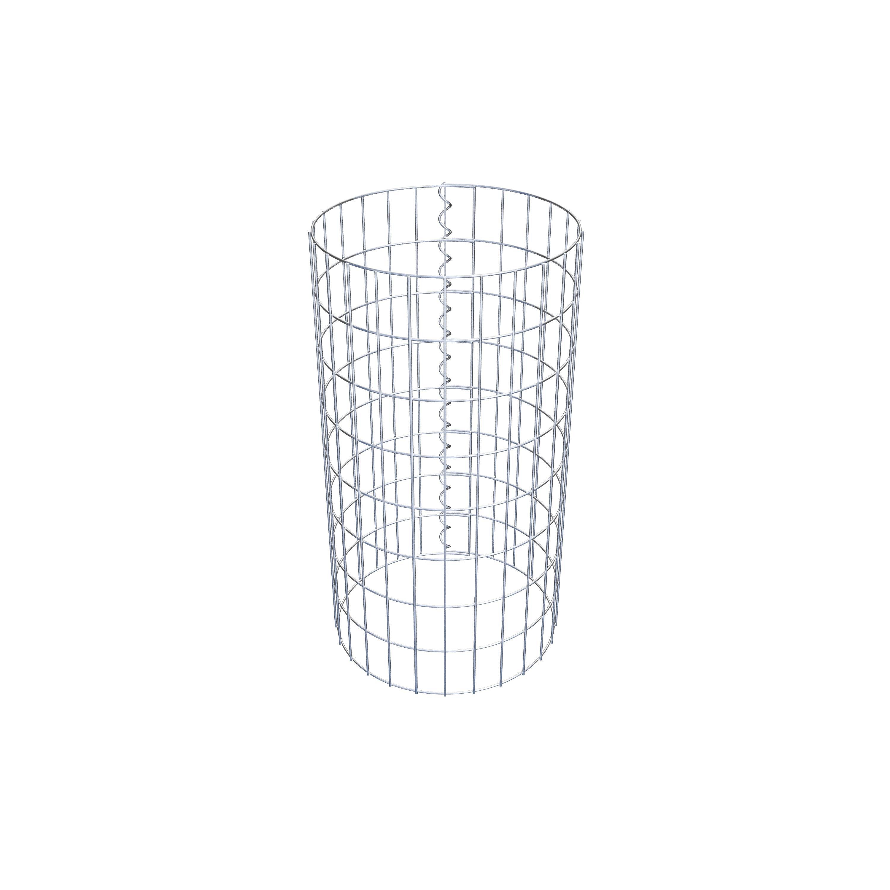 Gabionpelare diameter 42 cm, MW 5 x 10 cm rund