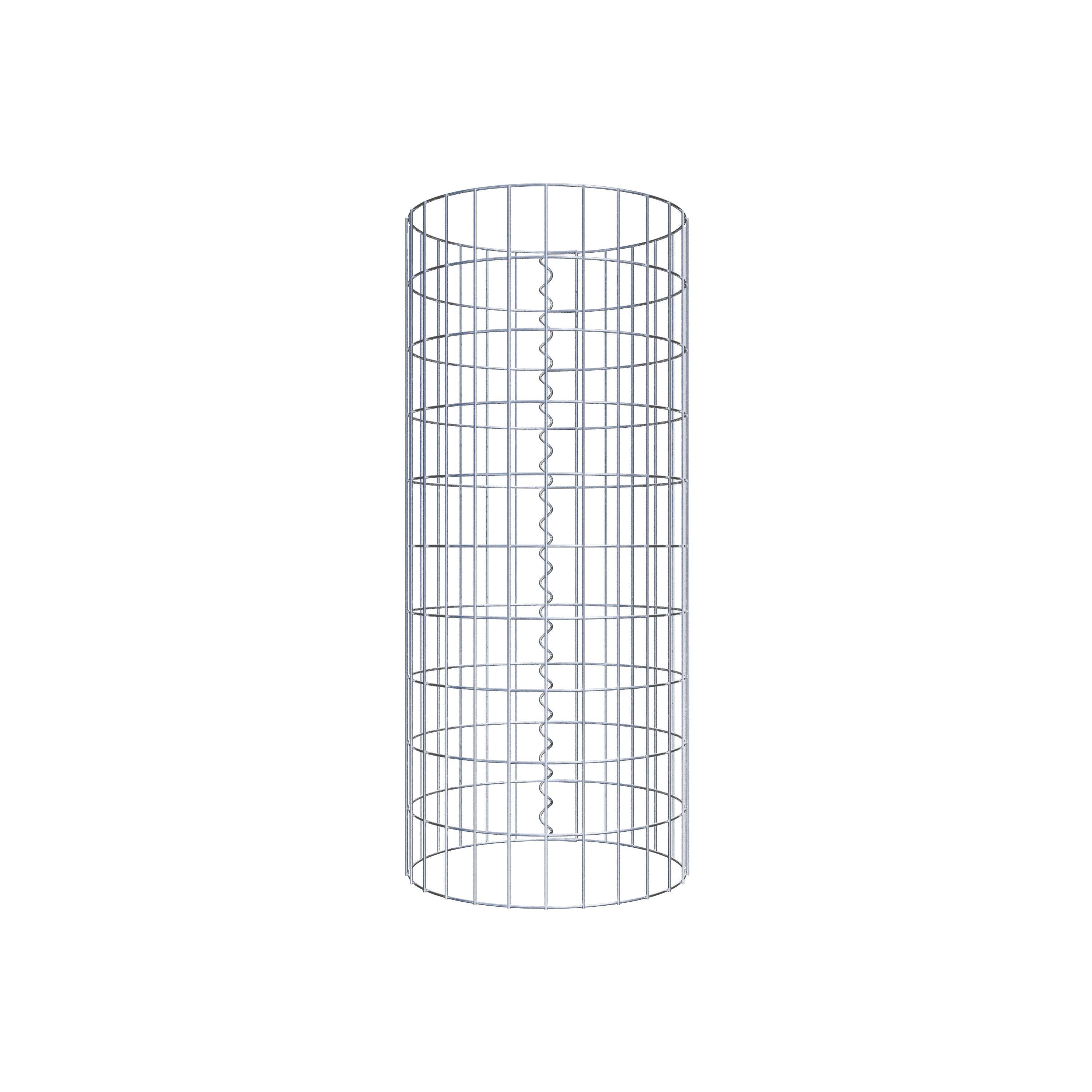 Gabionpelare diameter 42 cm, MW 5 x 10 cm rund