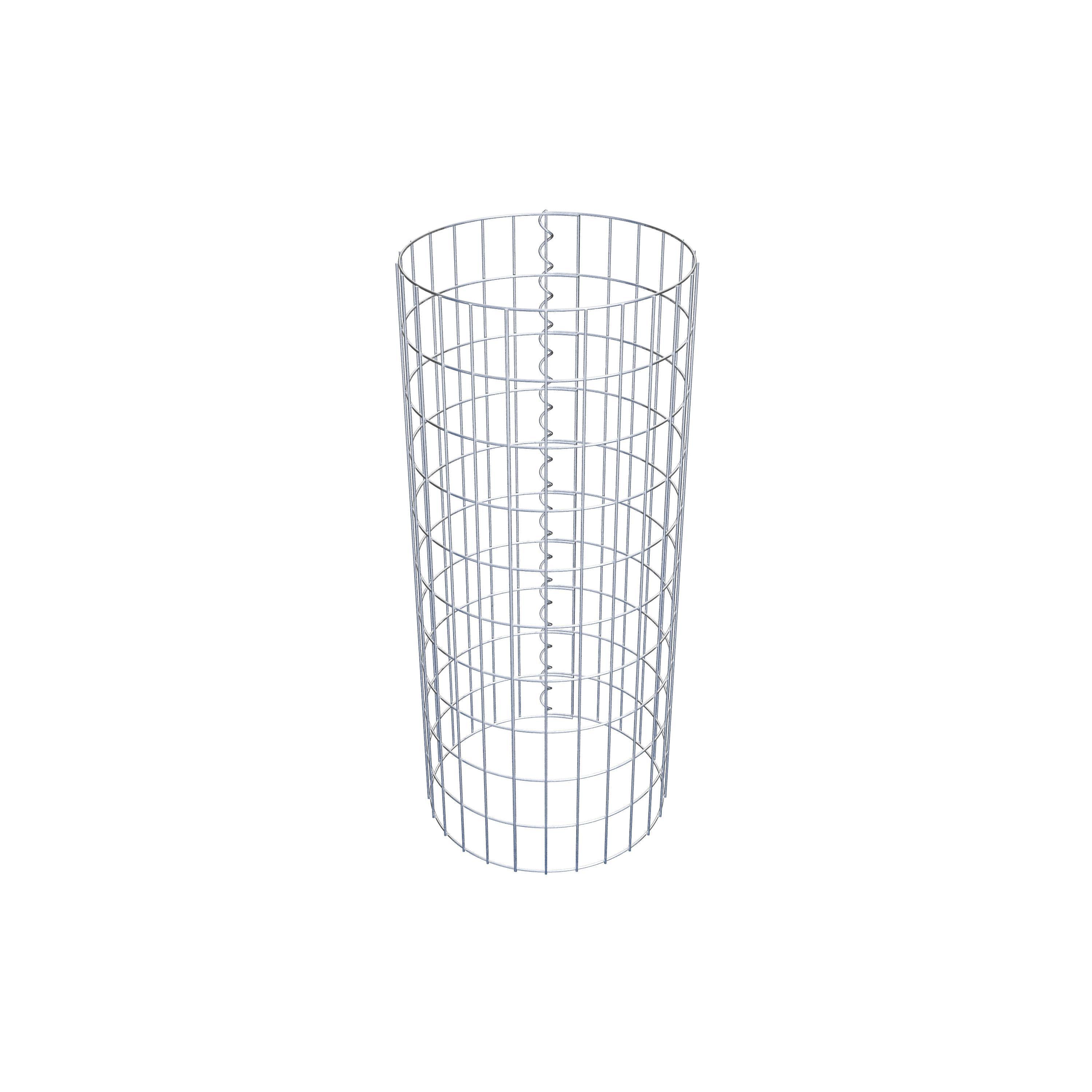 Gabionpelare diameter 42 cm, MW 5 x 10 cm rund