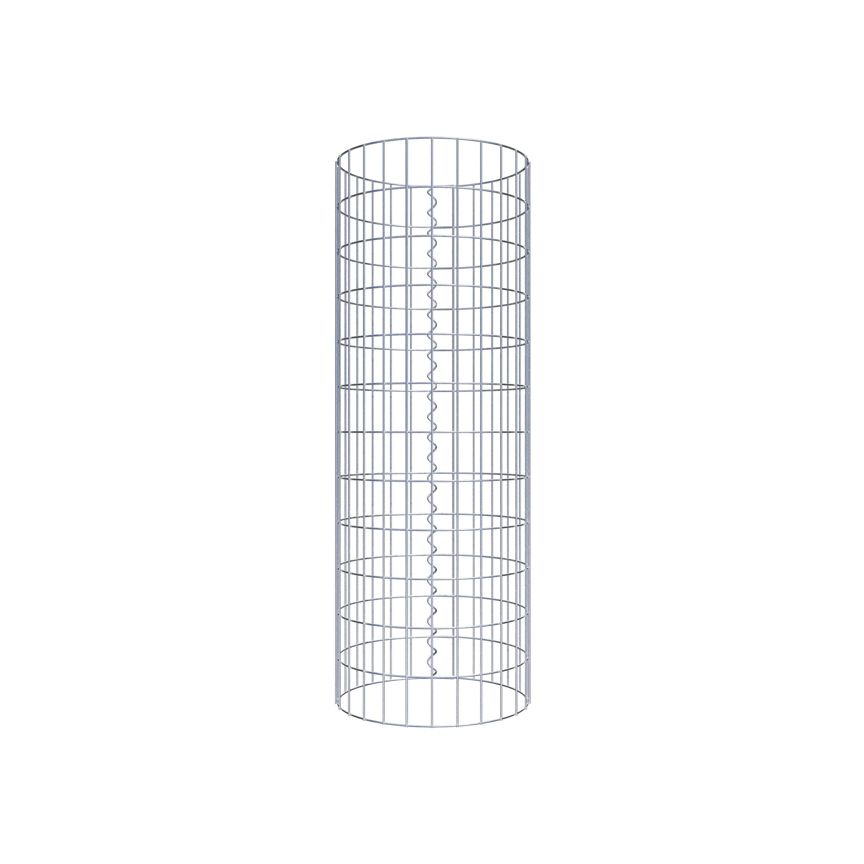 Gabionpelare diameter 42 cm, MW 5 x 10 cm rund