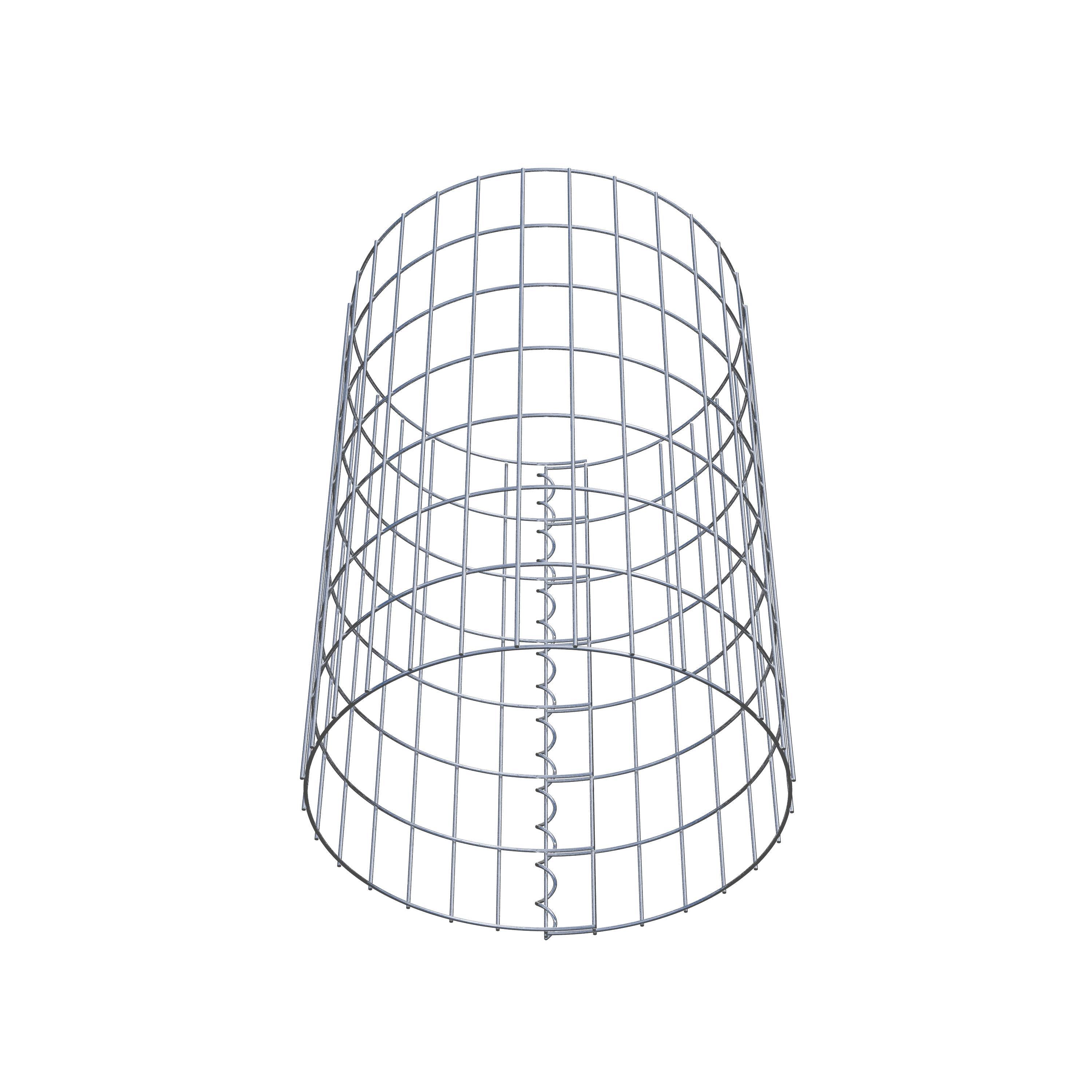 Gabionpelare diameter 47 cm, MV 5 x 10 cm rund