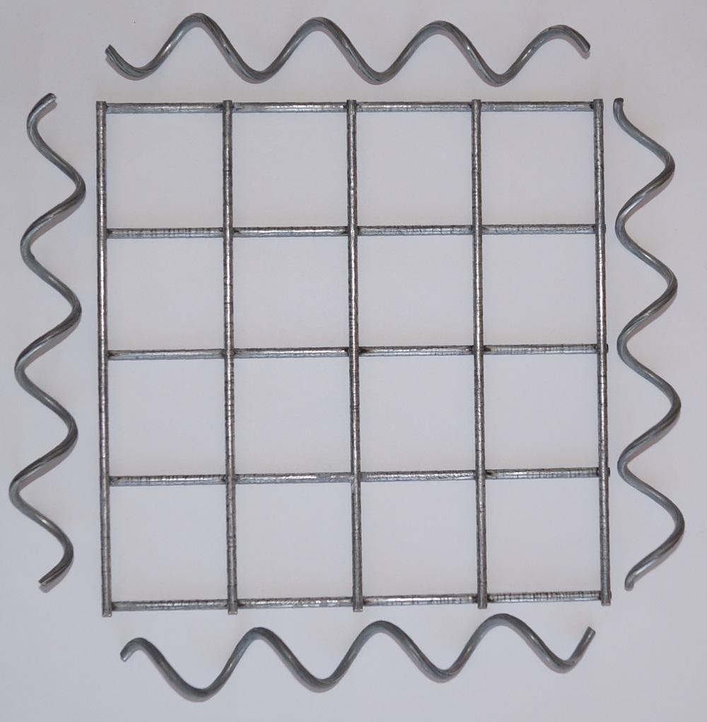 Deckel für Säule MW 5 x 5 cm inkl. 4 Montagespiralen