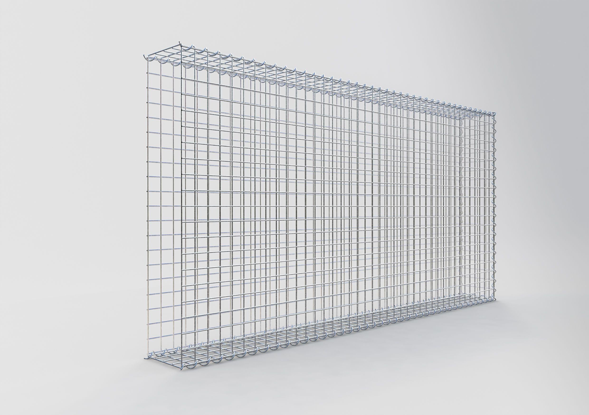 Påväxt gabion typ 2 200 cm x 100 cm x 20 cm (L x H x D), maskstorlek 5 cm x 5 cm, spiral